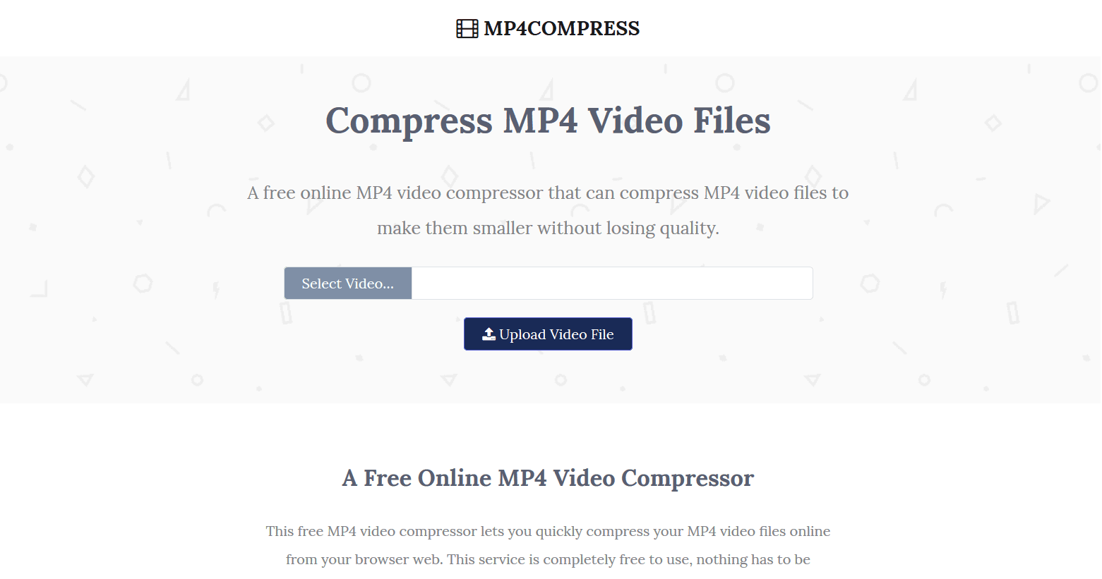 pilfer Torrent Spectacle Compress MP4 Video Files Online Free | Mp4Compress